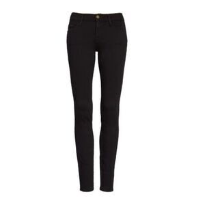 Frame Le Color Skinny De Jeanne Jeans in Film Noir Size 27